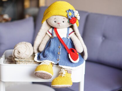 Doll clothes, Crochet Pattern - Outfit Kylie for Toy