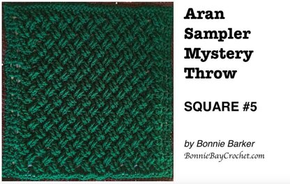 Aran Sampler Mystery Throw