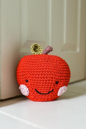 Apple Doorstop and Toy