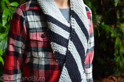 Side Stripe Scarf