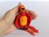 Phoenix Fawkes keychain / Harry wizard friend