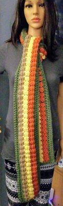 Cluster Stitch scarf