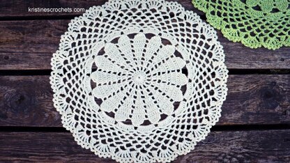 Delicate Lace Doily Written Pattern