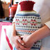 Fairisle Hot Water Bottle Cover - Knitting Pattern for Home in Debbie Bliss Baby Cashmerino by Debbie Bliss