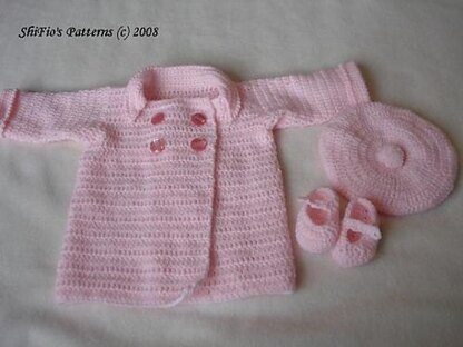 Double Breasted Jacket Crochet pattern UK & USA Terms#87 Crochet ...