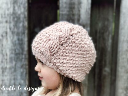 Textured Twist Cabled Beanie & Slouch