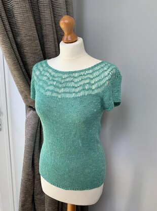 Stitch Wrapped Summer Top