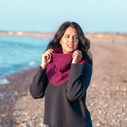 Anadrom Cowl in The Fibre Co. Cumbria - Downloadable PDF