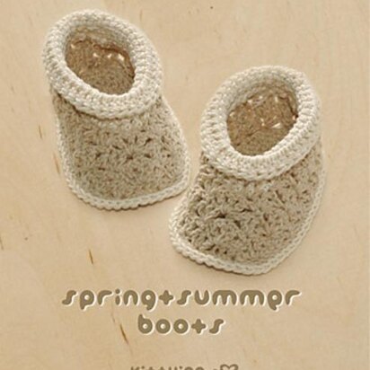 Spring Summer Khaki Boots