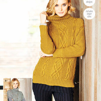 Sweaters in Stylecraft Life DK - 9547 - Downloadable PDF