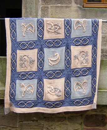 Beastie Celtic Blanket