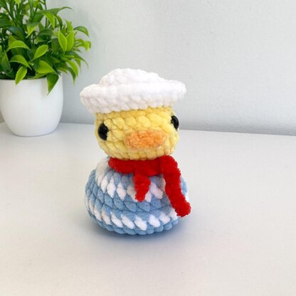 No Sew Sailor Rubber Duck