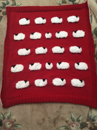 Flock of Sheep Blanket