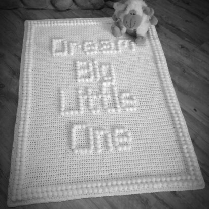 Dream Big Crochet Bobble Blanket