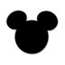 EK Success Disney Paper Shapers Medium Punch - Mickey Icon, 1"