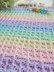 Rainbow Reflections Baby Blanket