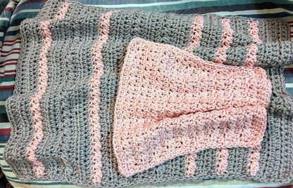 Trinity Star washcloth and dish towel