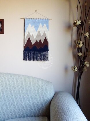 Mountains Shade Wall Hanging