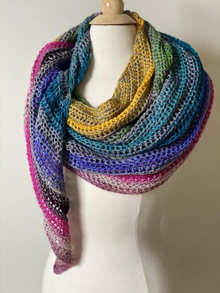 West Chicago Crochet Shawl