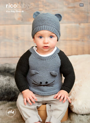 Sweaters and Hat in Rico Baby Classic DK - 464
