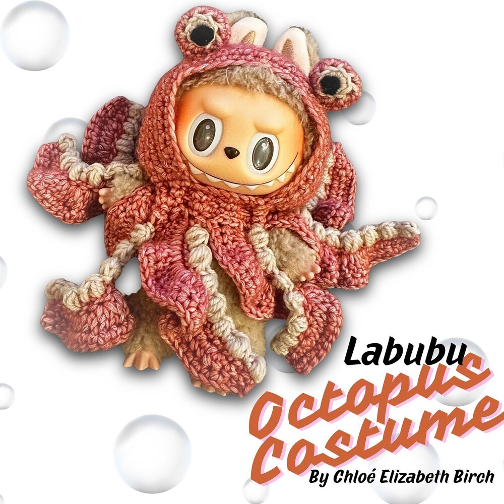 Labubu Octopus crochet Costume | LoveCrafts