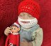 Baby Santa Beard hat