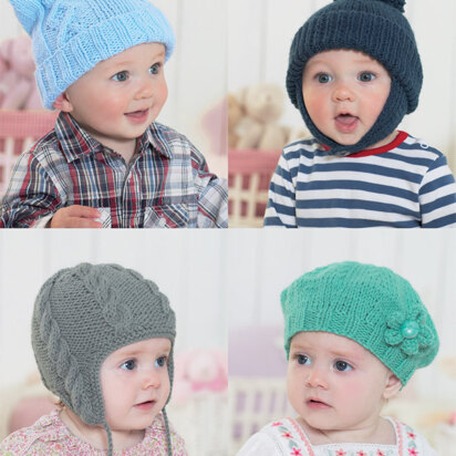 Helmets and Hats in Sirdar Supersoft Aran - 1338 - Downloadable PDF