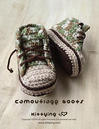 Camouflage Baby Sneakers