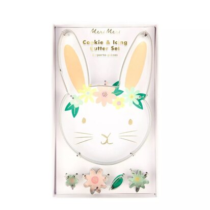 Meri Meri Floral Bunny Cutter Set (Set of 5)