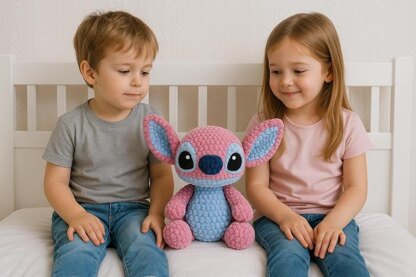 Cute Alien Crochet Doll