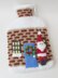 Christmas House Hot Water Bottle Cover