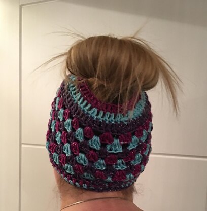 Granny's Messy Bun Hat