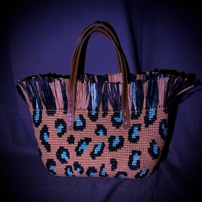 Leopard tote