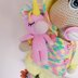 Crochet clothes pattern for Lulu, Amigurumi unicorn doll clothes pattern, Crochet doll outfit, 12,6 inch/32 cm, English, Deutsch, Français