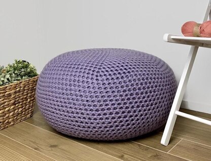 Super Chunky in Eskimo Puff Ottoman