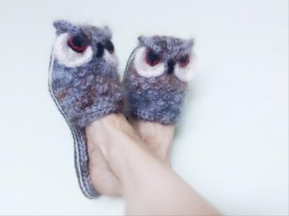 Owl slippers