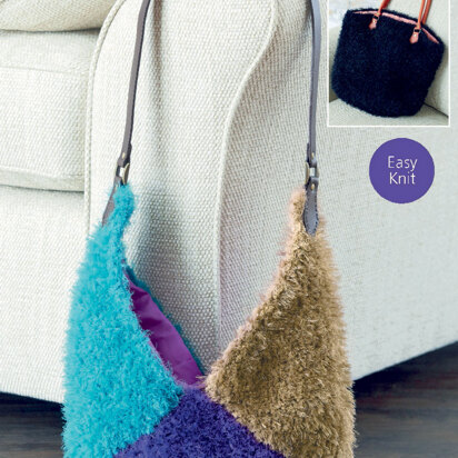 Bags in Sirdar Touch - 7785 - Downloadable PDF - knitting pattern