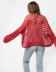 Peggy Cardigan in Wool and the Gang Shiny Happy Cotton - Downoadable PDF