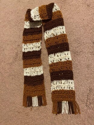 Ice Cream Ripple Scarf