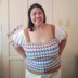 Gertie Top Puffed sleeve PDF Crochet pattern