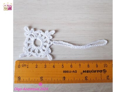 Crochet snowflake 93