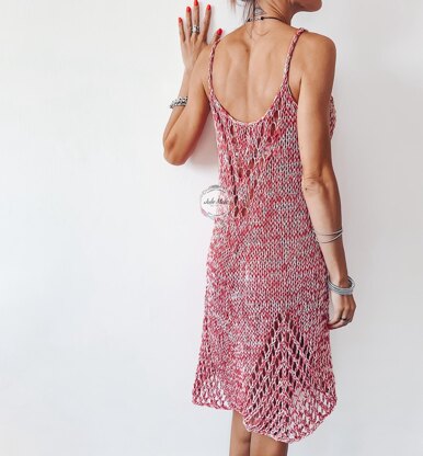 Midi lace sun dress