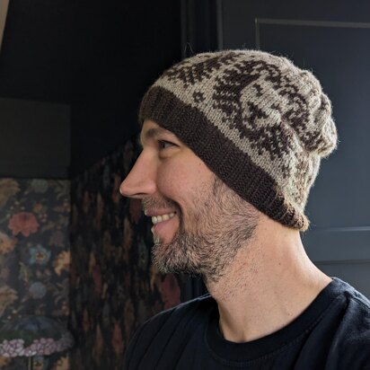 Kay, Maggie & Fissiped carnivores hat - knitting pattern