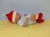 Just For Preemies - Premature Baby Santa Beanie and Booties Set