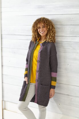 Cardigan & Coat in King Cole Wildwood Chunky - 5890 - Leaflet