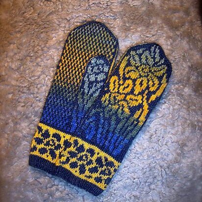 Daffodils - knitting pattern