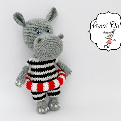 Amigurumi Hippo pattern