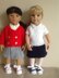 School Uniform for 18" doll