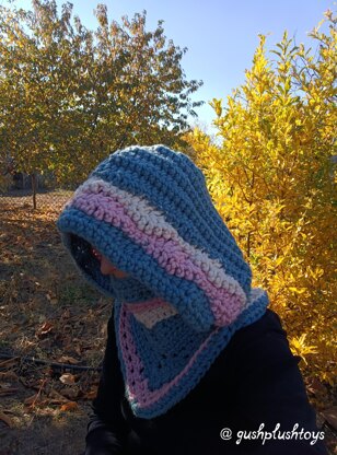 Gefion hooded cowl