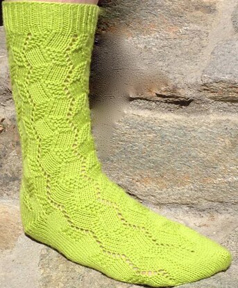 Zig Zag Men's and Women's Sock